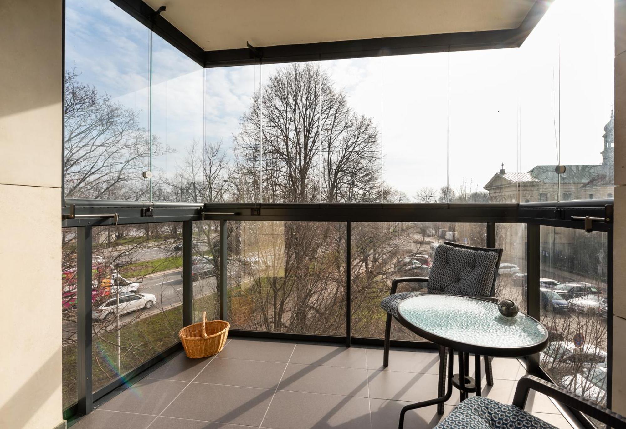 Solec Cristal Home Apartment Warschau Exterior foto
